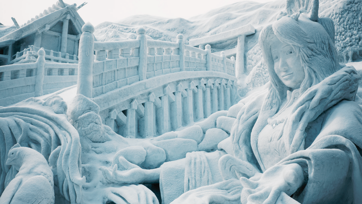 Snow Festival in Hokkaido